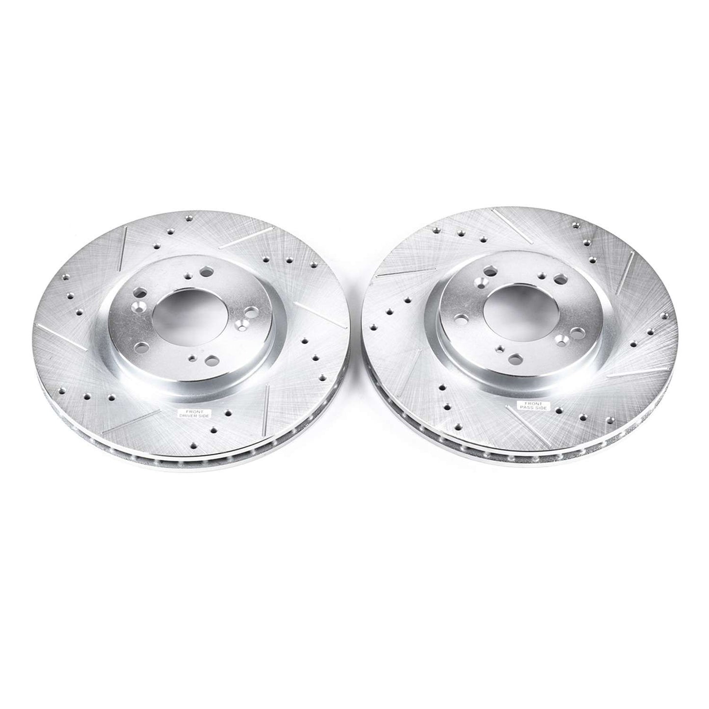 PowerStop Power Stop 00-09 Honda S2000 Front Evolution Drilled & Slotted Rotors - Pair JBR914XPR
