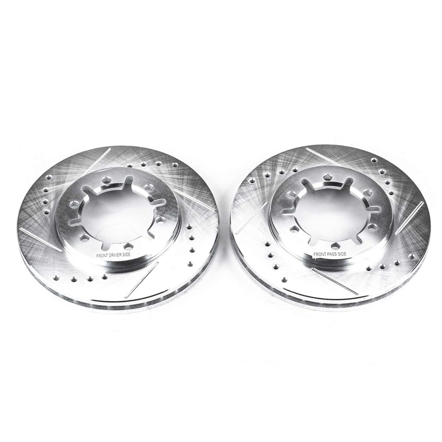 PowerStop Power Stop 98-04 Nissan Frontier Front Evolution Drilled & Slotted Rotors - Pair JBR915XPR