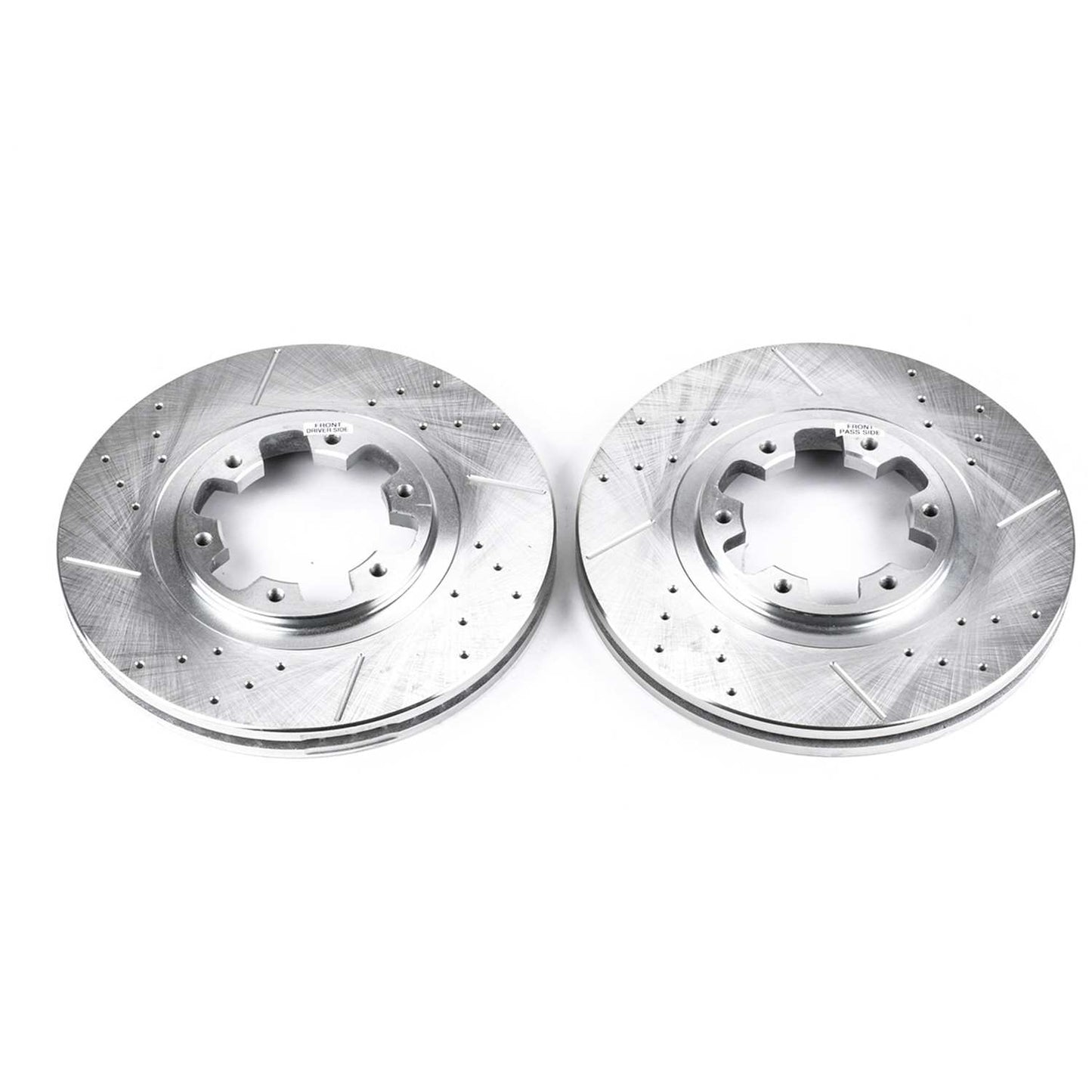 PowerStop Power Stop 97-03 Infiniti QX4 Front Evolution Drilled & Slotted Rotors - Pair JBR917XPR