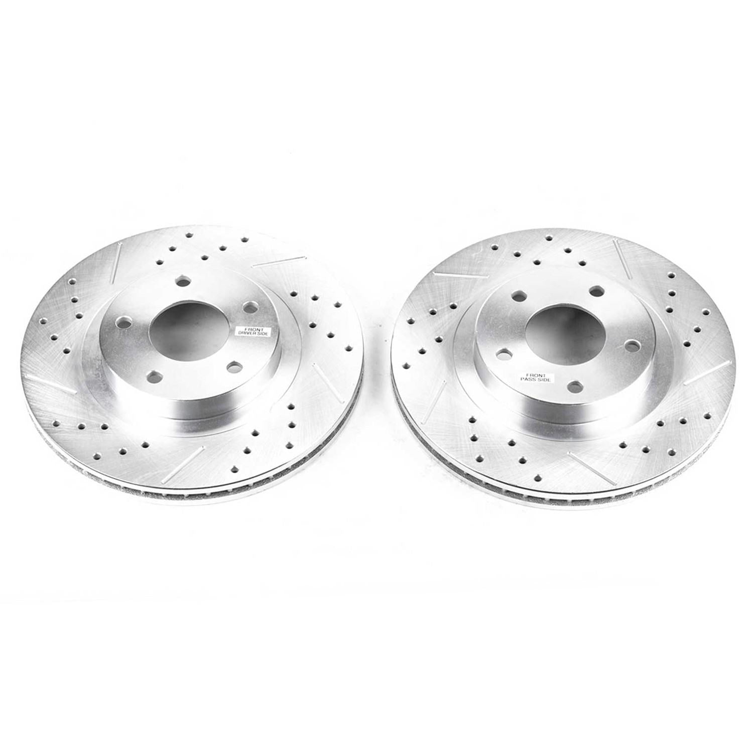 PowerStop Power Stop 02-04 Infiniti I35 Front Evolution Drilled & Slotted Rotors - Pair JBR919XPR