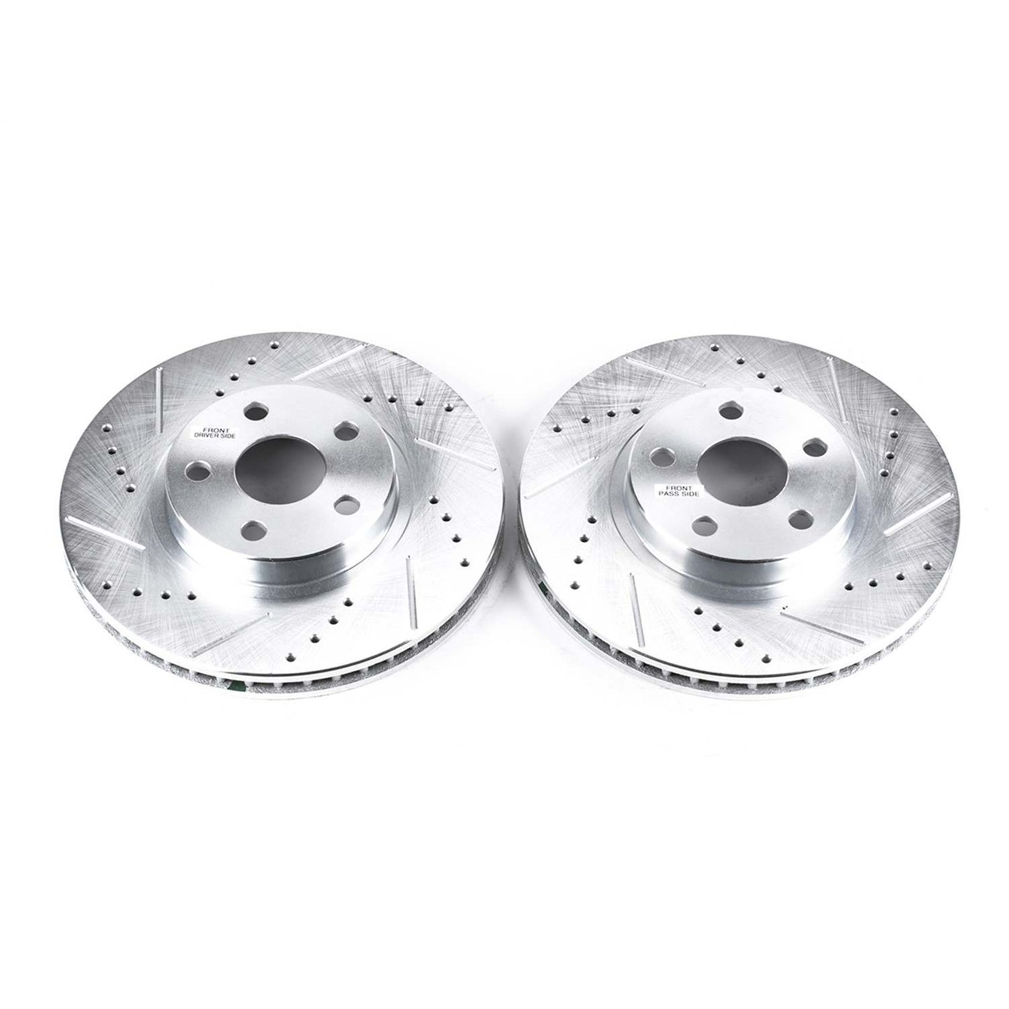 PowerStop Power Stop 03-08 Pontiac Vibe Front Evolution Drilled & Slotted Rotors - Pair JBR931XPR