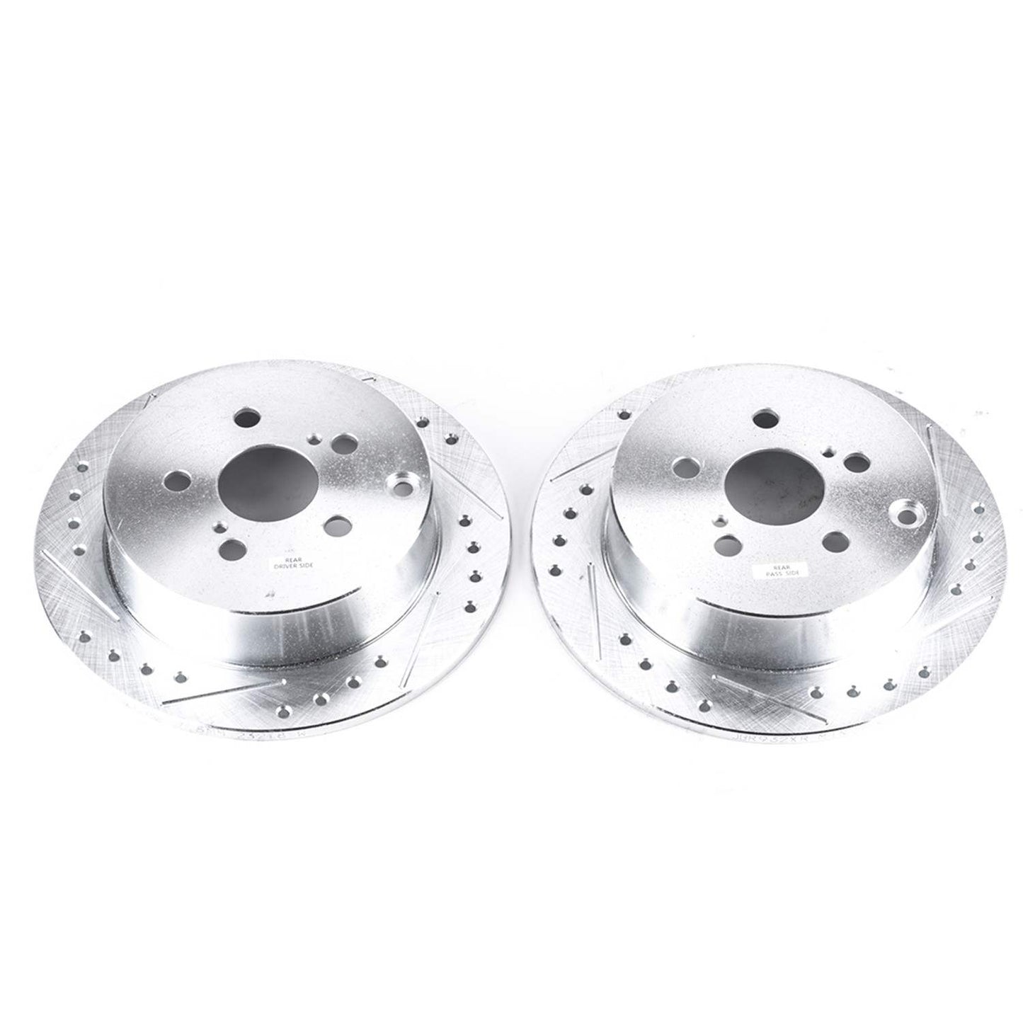 PowerStop Power Stop 03-06 Pontiac Vibe Rear Evolution Drilled & Slotted Rotors - Pair JBR932XPR