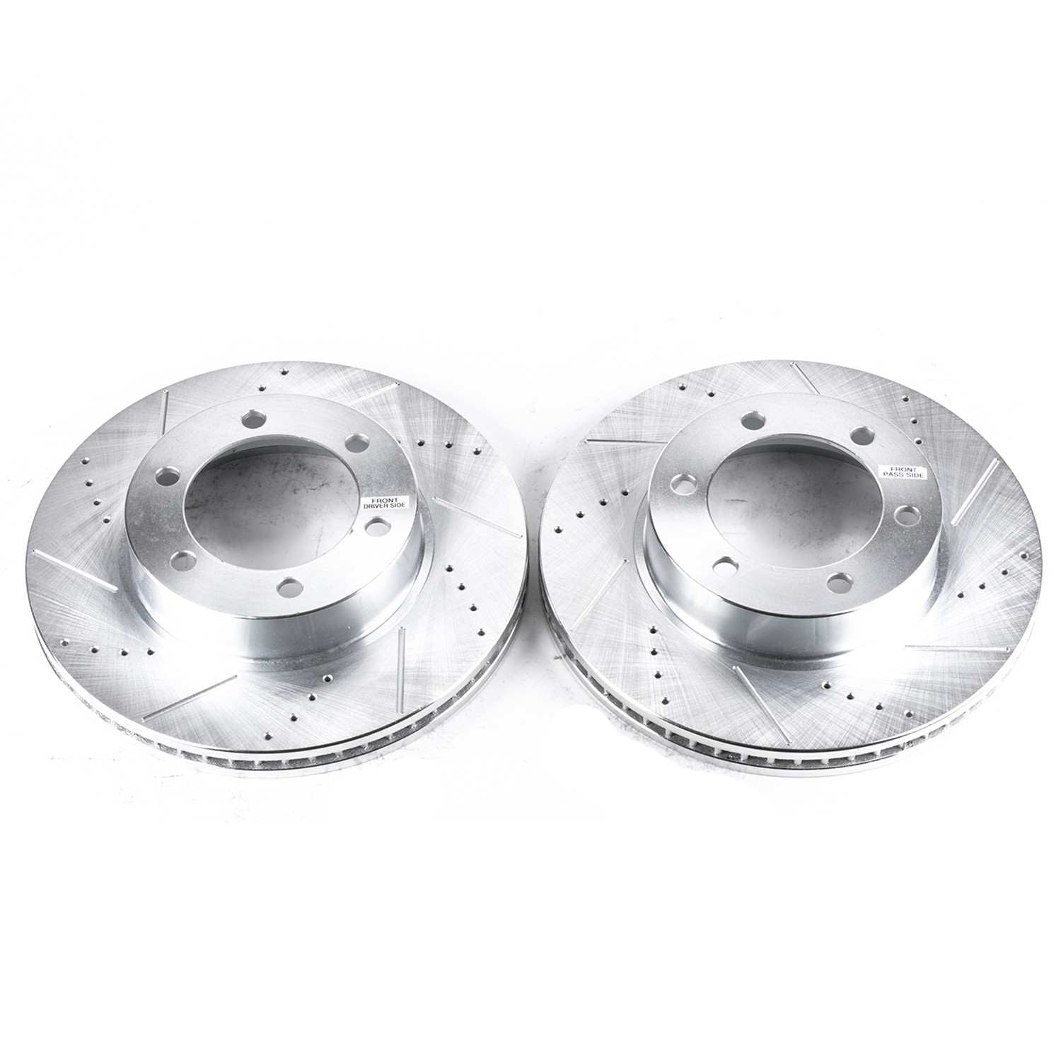 PowerStop Power Stop 01-07 Toyota Sequoia Front Evolution Drilled & Slotted Rotors - Pair JBR935XPR