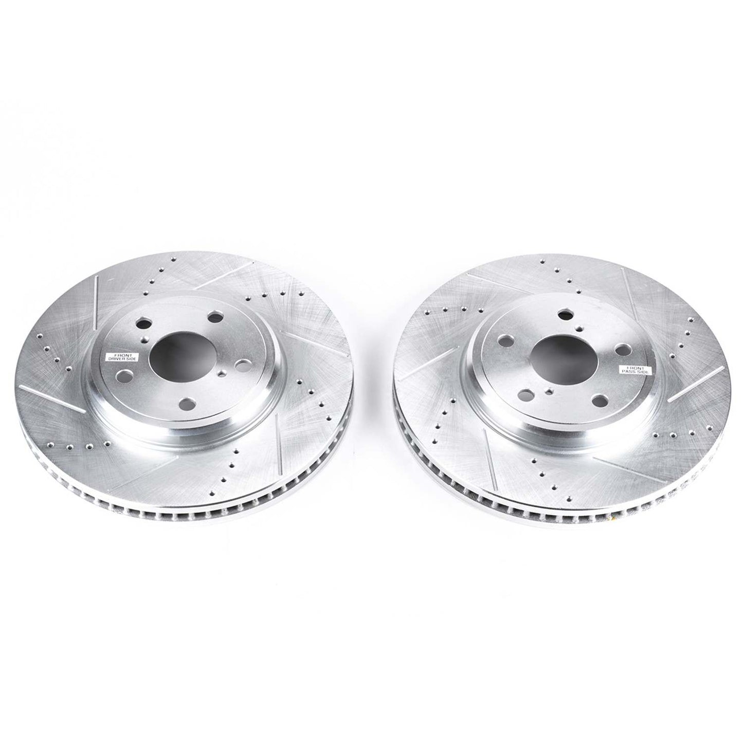 PowerStop Power Stop 01-06 Lexus LS430 Front Evolution Drilled & Slotted Rotors - Pair JBR938XPR