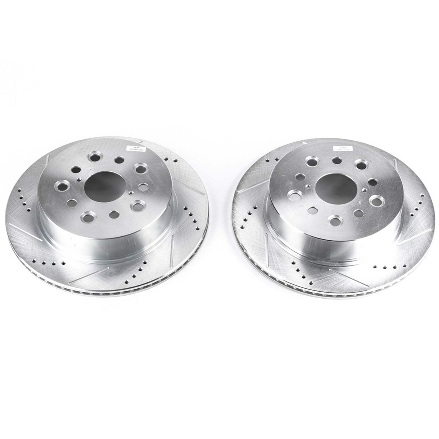 PowerStop Power Stop 01-06 Lexus LS430 Rear Evolution Drilled & Slotted Rotors - Pair JBR939XPR