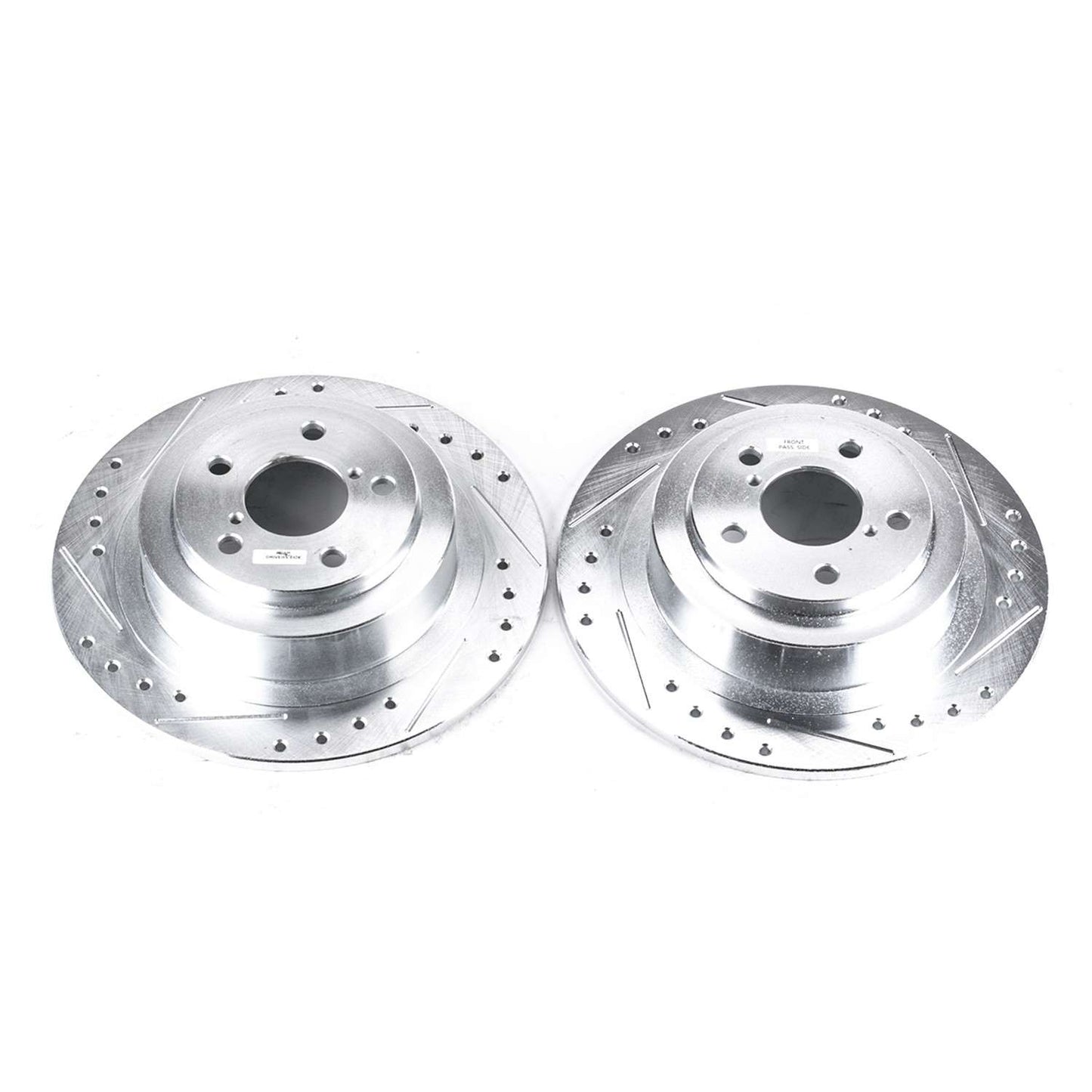 PowerStop Power Stop 03-06 Subaru Baja Rear Evolution Drilled & Slotted Rotors - Pair JBR945XPR