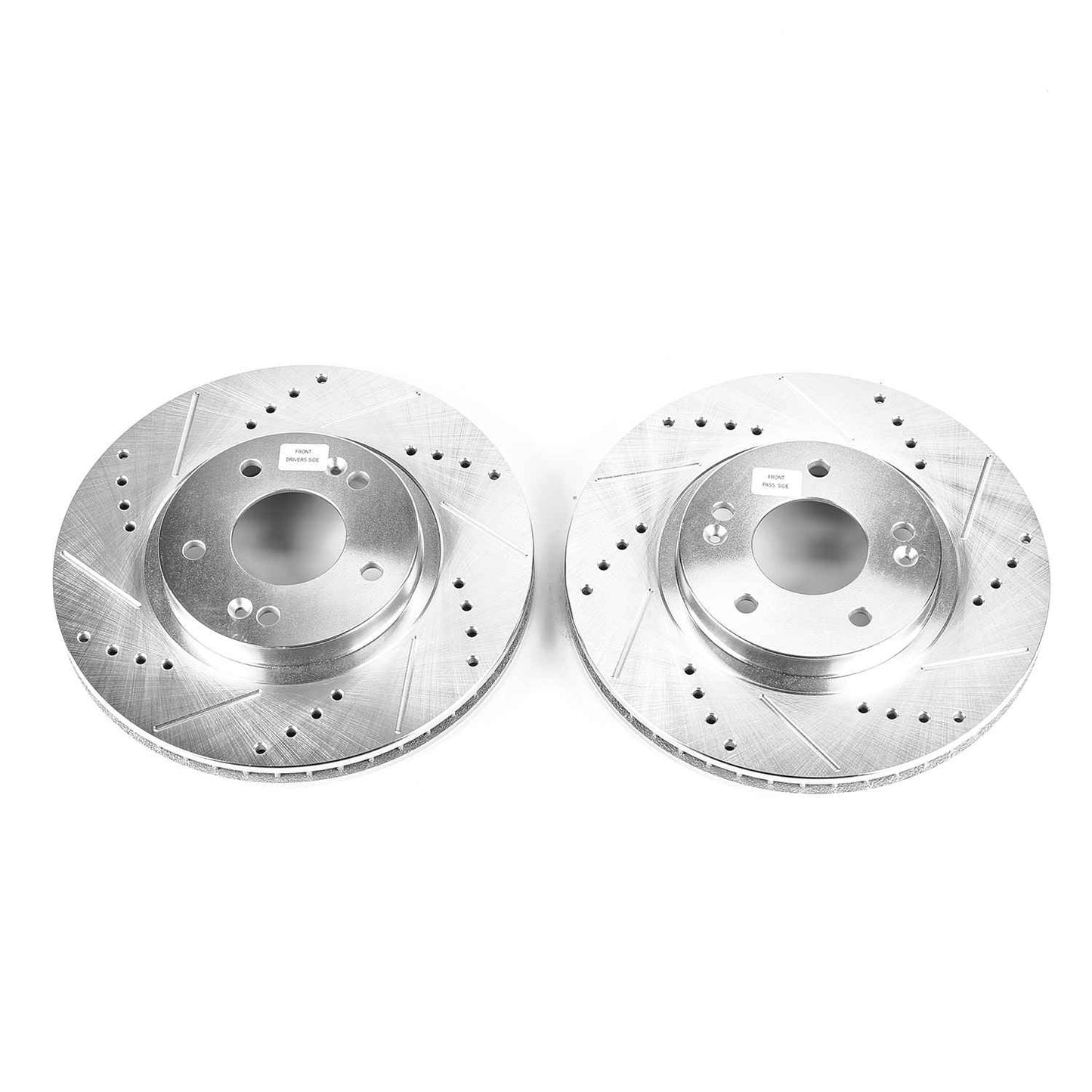 PowerStop Power Stop 01-06 Hyundai Santa Fe Front Evolution Drilled & Slotted Rotors - Pair JBR948XPR