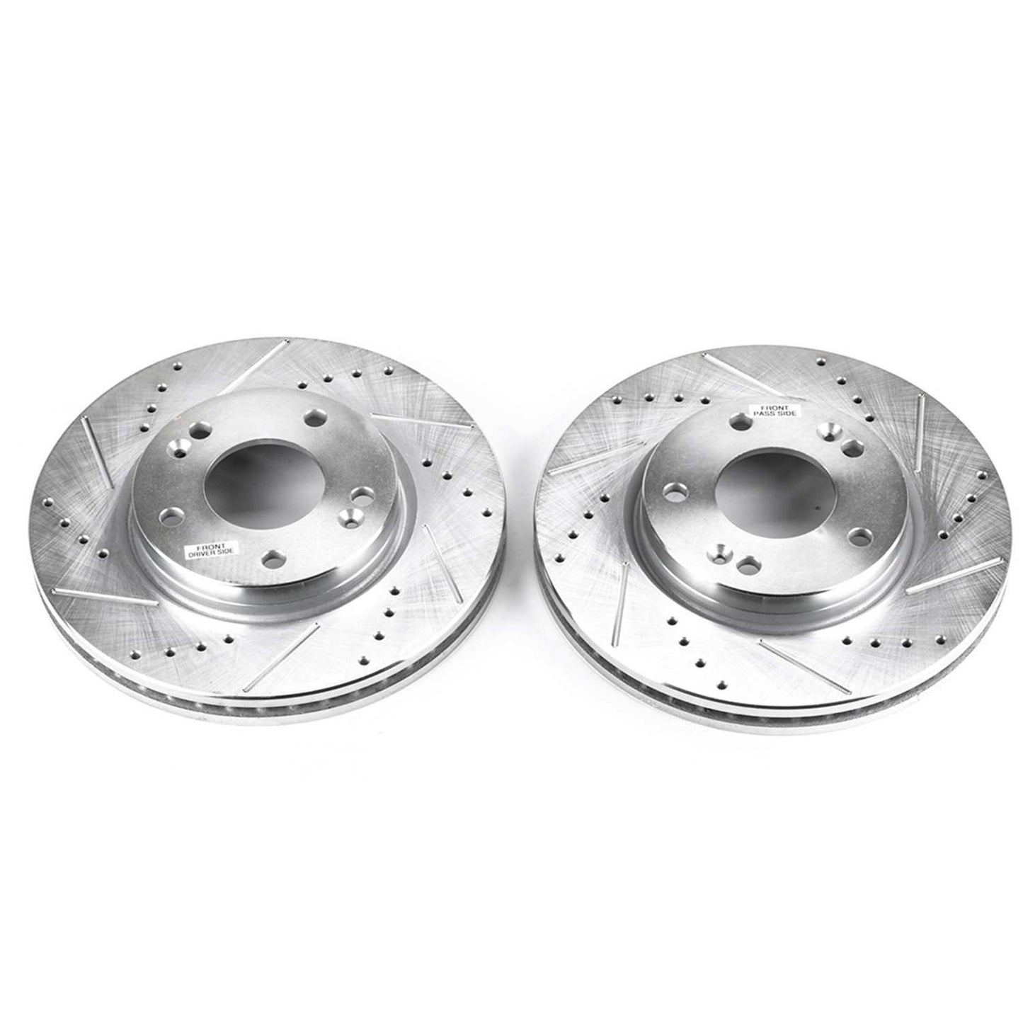 PowerStop Power Stop 01-05 Hyundai Santa Fe Front Evolution Drilled & Slotted Rotors - Pair JBR949XPR