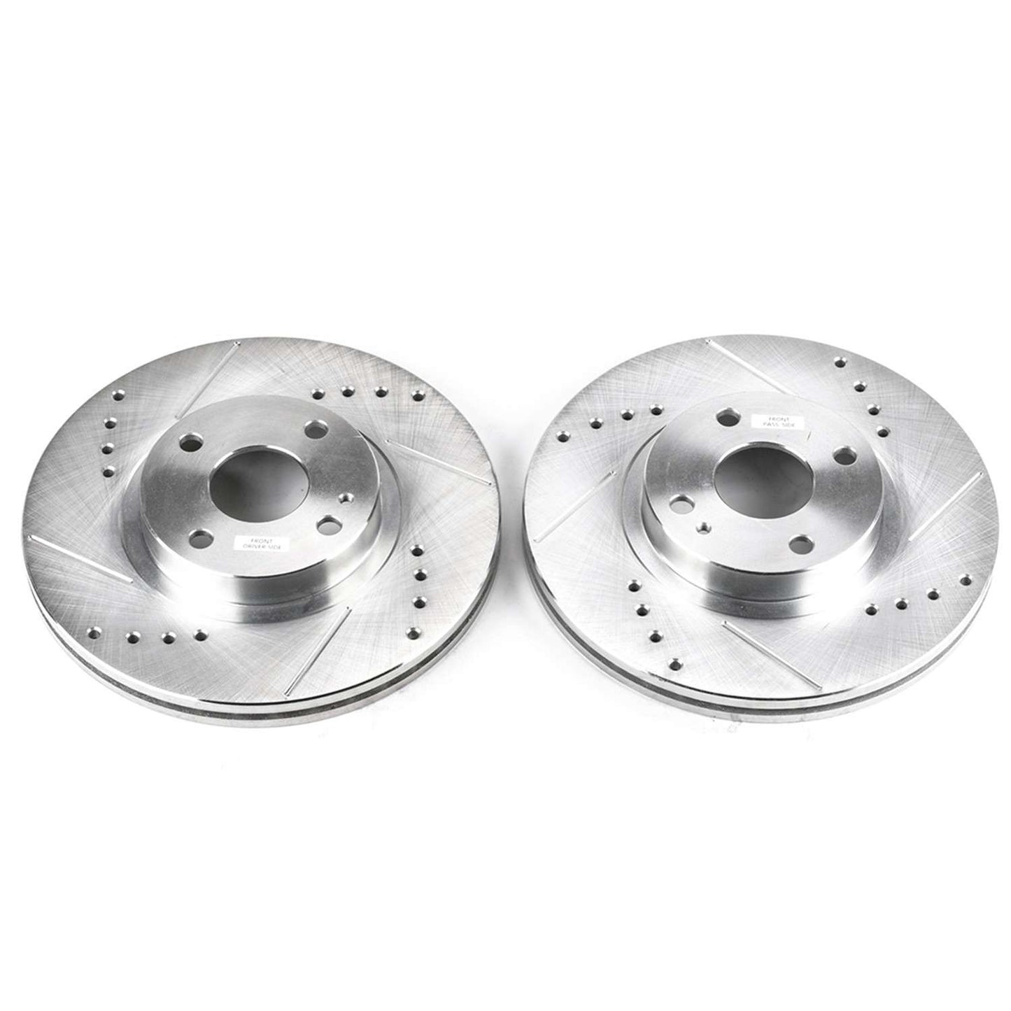 PowerStop Power Stop 01-05 Mazda Miata Front Evolution Drilled & Slotted Rotors - Pair JBR950XPR