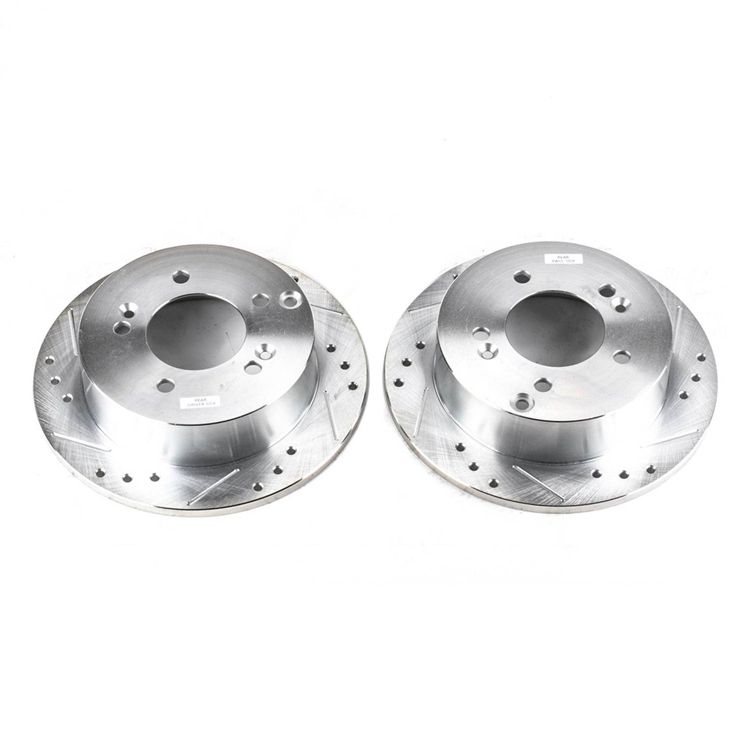 PowerStop Power Stop 06-10 Hyundai Sonata Rear Evolution Drilled & Slotted Rotors - Pair JBR959XPR