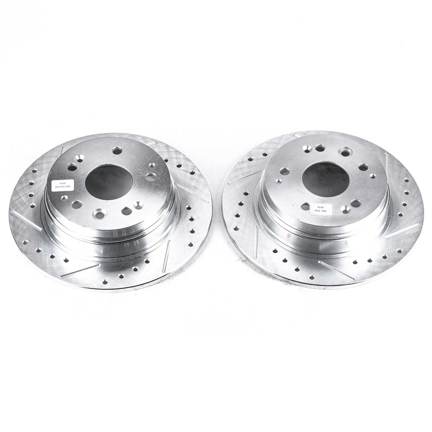 PowerStop Power Stop 01-03 Acura CL Rear Evolution Drilled & Slotted Rotors - Pair JBR961XPR