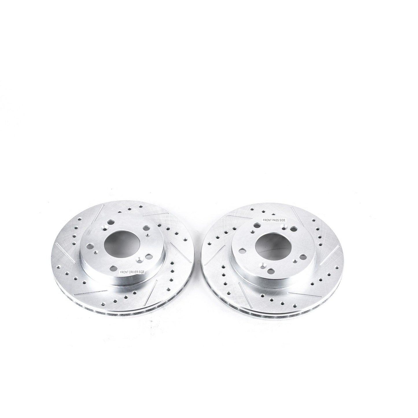 PowerStop Power Stop 02-06 Acura RSX Front Evolution Drilled & Slotted Rotors - Pair JBR962XPR
