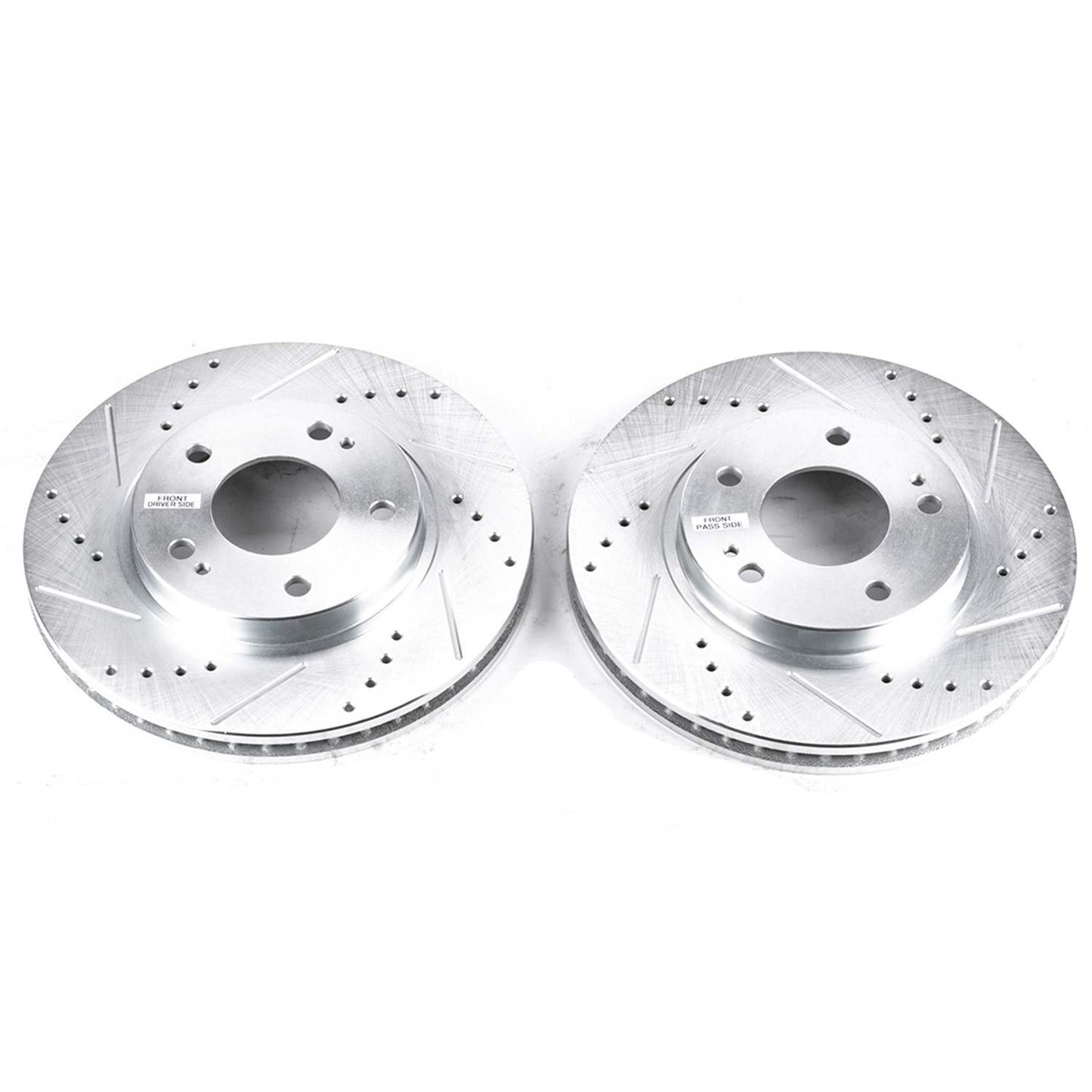 PowerStop Power Stop 01-05 Chrysler Sebring Front Evolution Drilled & Slotted Rotors - Pair JBR966XPR