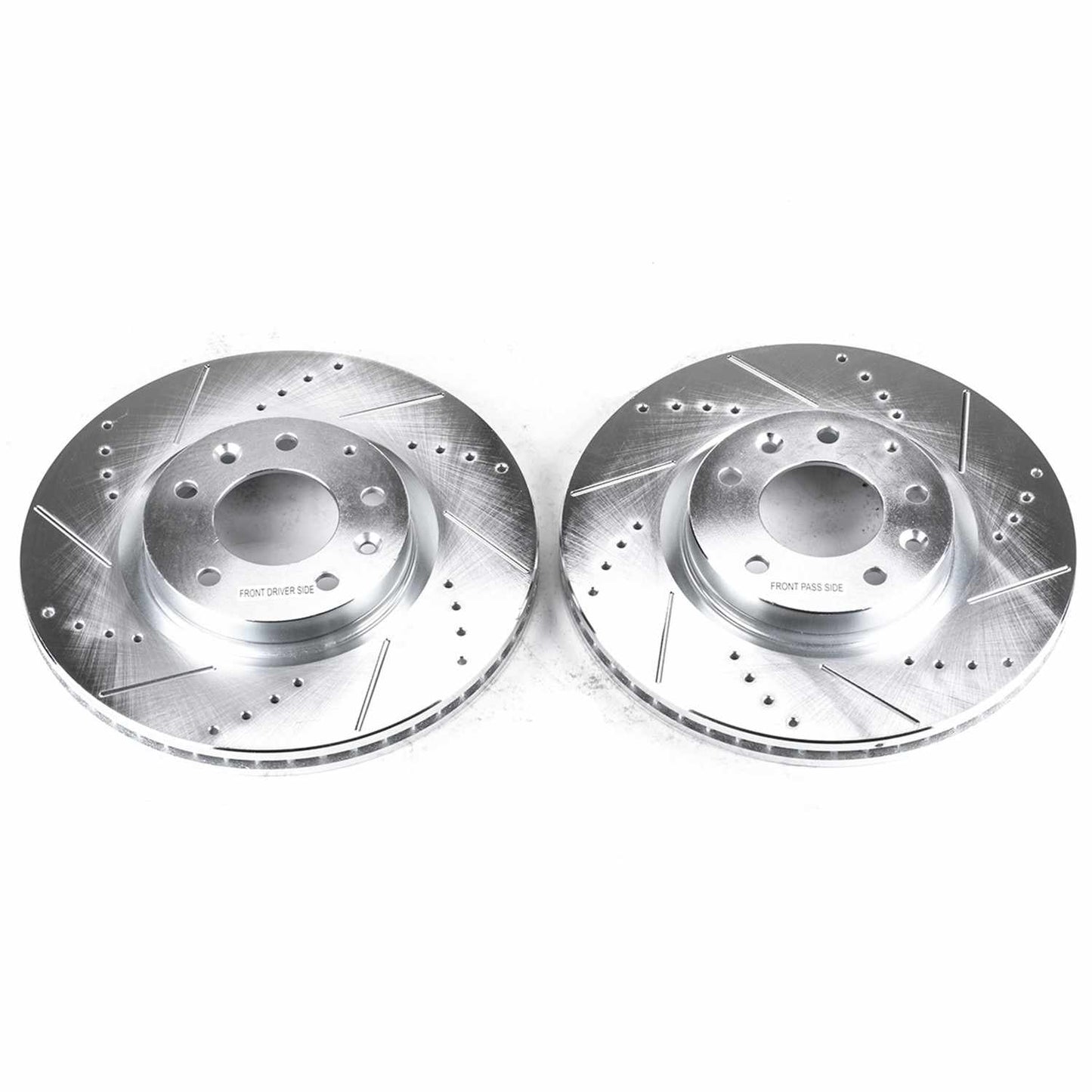 PowerStop Power Stop 04-08 Mazda RX-8 Front Evolution Drilled & Slotted Rotors - Pair JBR967XPR