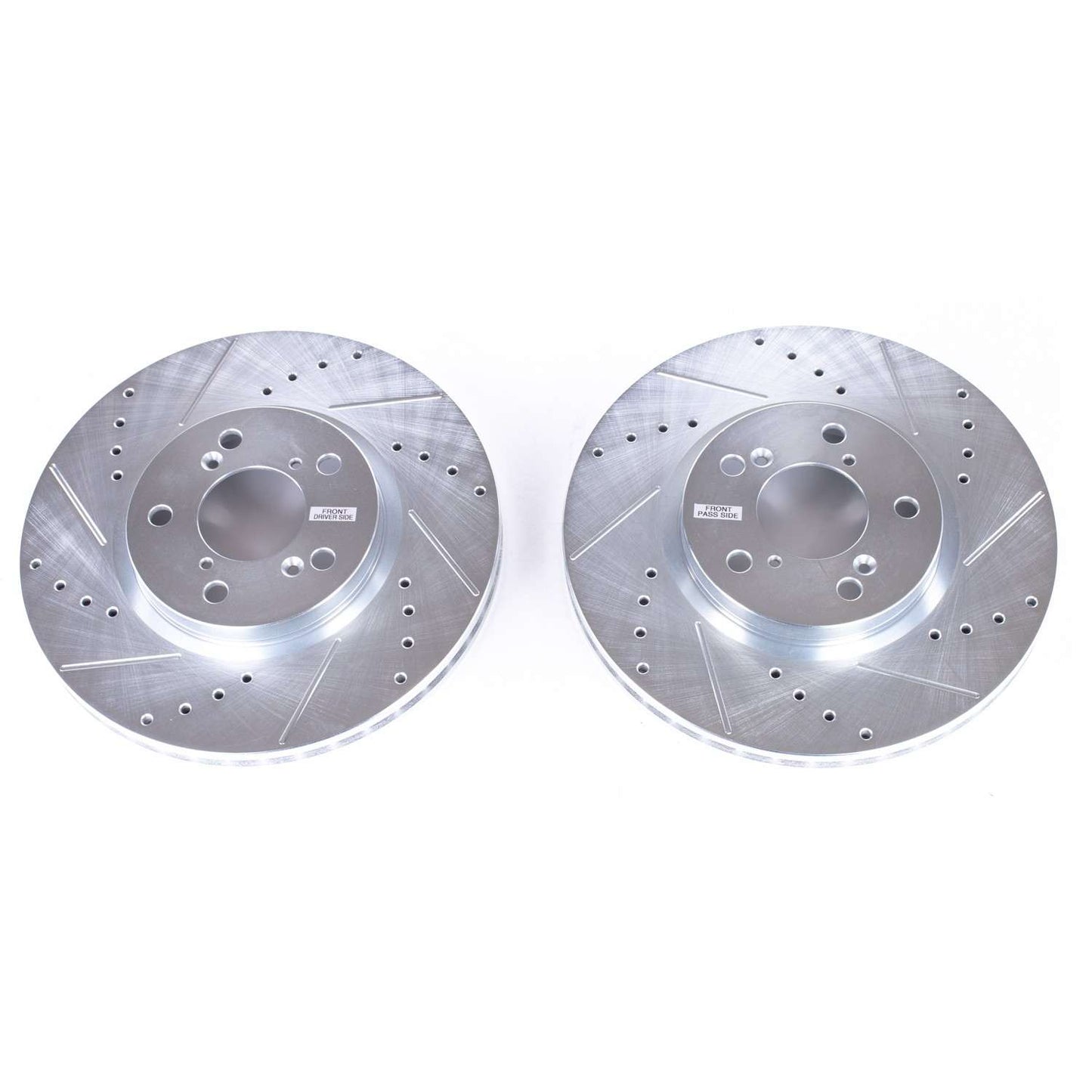 PowerStop Power Stop 06-14 Honda Ridgeline Front Evolution Drilled & Slotted Rotors - Pair JBR984XPR