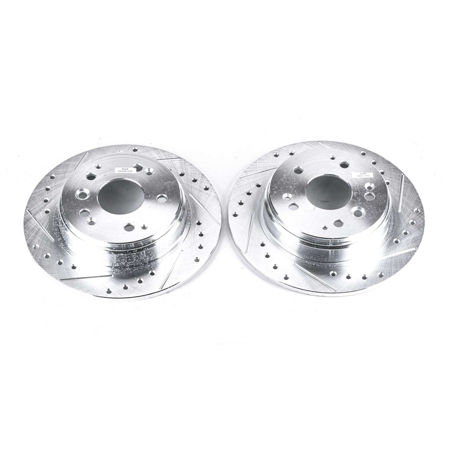 PowerStop Power Stop 04-08 Acura TL Rear Evolution Drilled & Slotted Rotors - Pair JBR987XPR