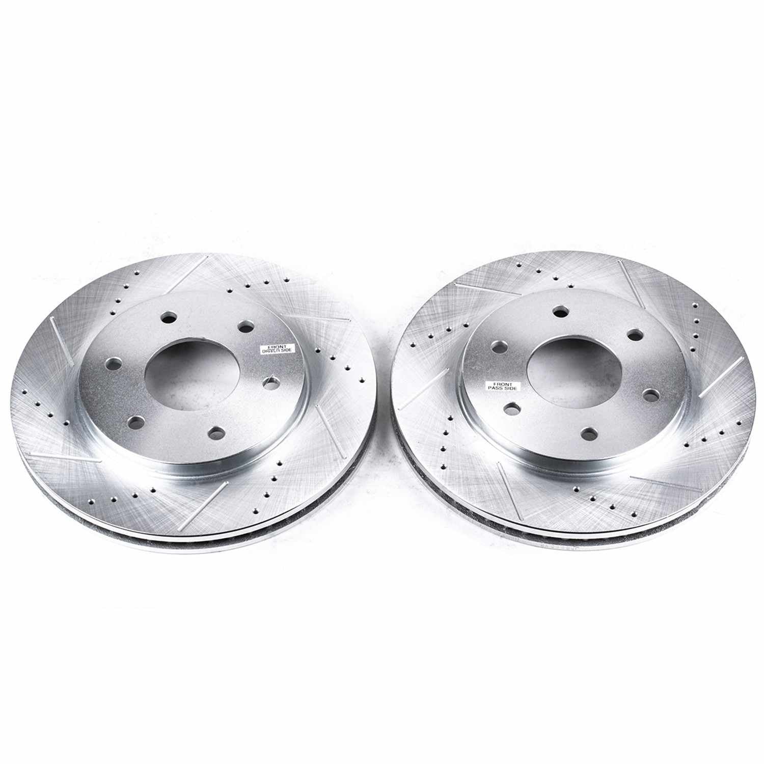 PowerStop Power Stop 04-05 Infiniti QX56 Front Evolution Drilled & Slotted Rotors - Pair JBR993XPR
