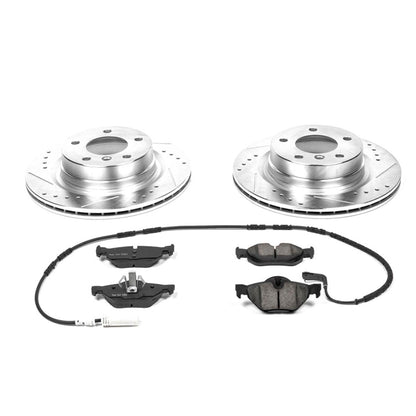 PowerStop Power Stop 2006 BMW 325i Rear Z23 Evolution Sport Brake Kit K044