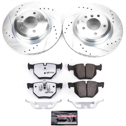 PowerStop Power Stop 2006 BMW 330i Rear Z26 Street Warrior Brake Kit K045-26