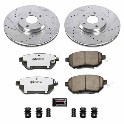 PowerStop Power Stop 03-05 Infiniti FX35 Front Z26 Street Warrior Brake Kit K091-26