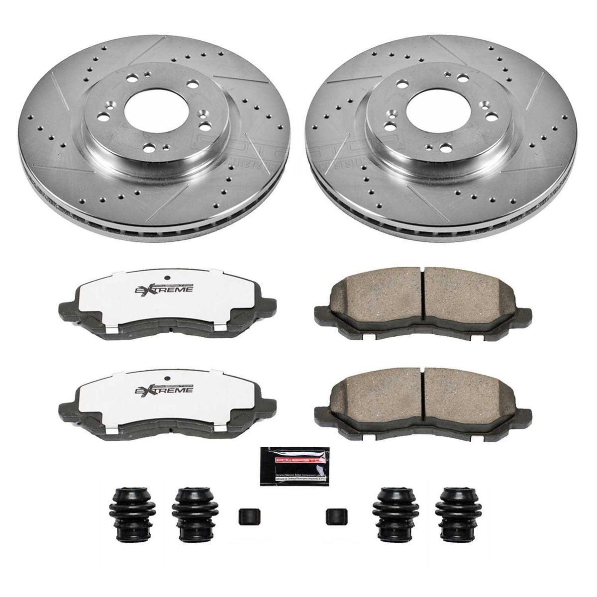 PowerStop Power Stop 06-12 Mitsubishi Eclipse Front Z26 Street Warrior Brake Kit K094-26