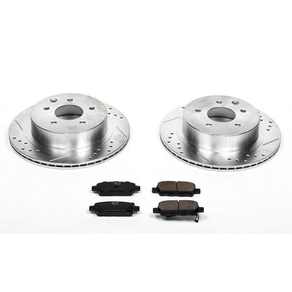 Power Stop 03-05 Infiniti G35 Rear Z23 Evolution Sport Brake Kit K103