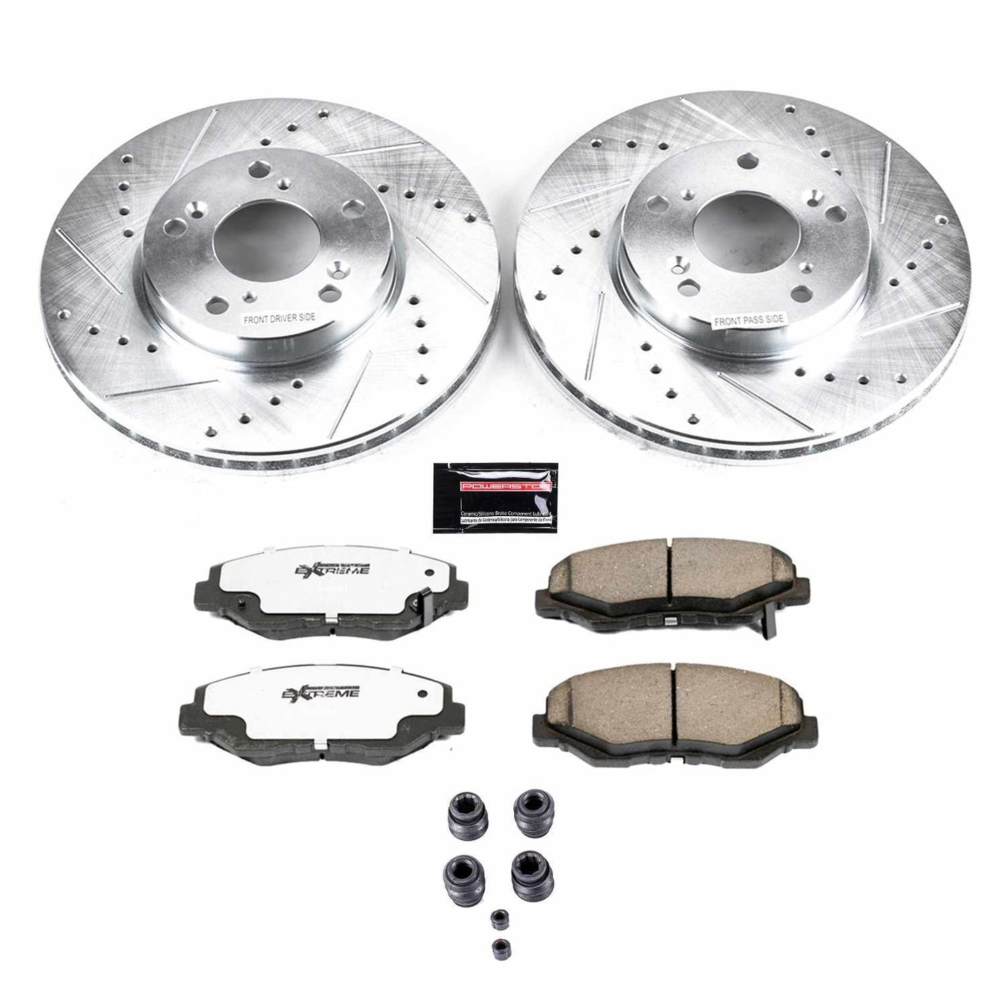 PowerStop Power Stop 14-15 Acura ILX Front Z26 Street Warrior Brake Kit K1043-26