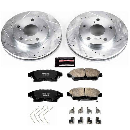 PowerStop Power Stop 92-01 Toyota Camry Front Z23 Evolution Sport Brake Kit K1052
