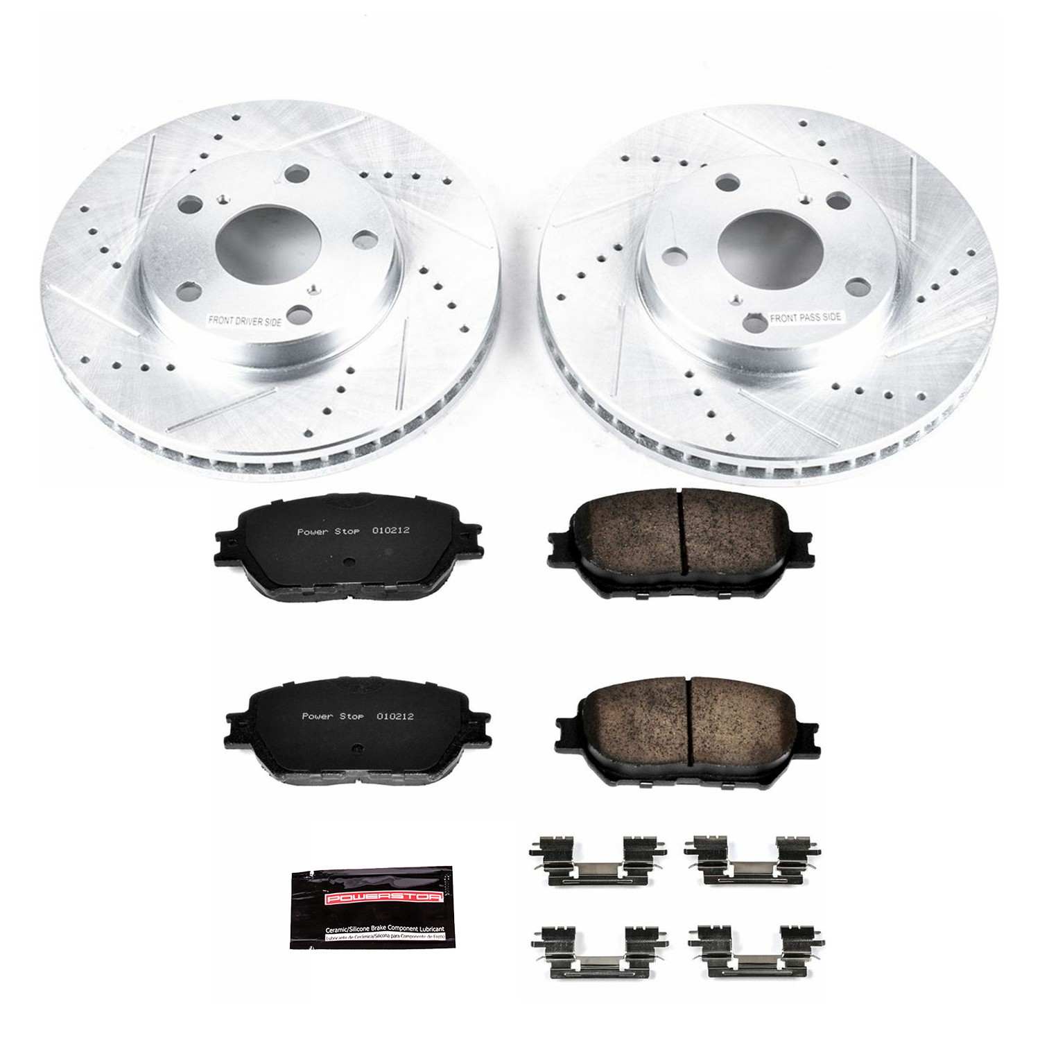 Power Stop 02-06 Toyota Camry Front Z23 Evolution Sport Brake Kit K1064