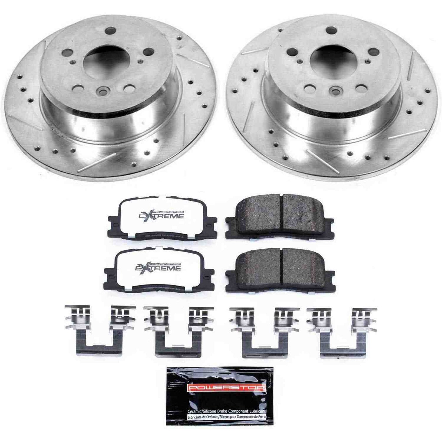 PowerStop Power Stop 01-03 Toyota Highlander Rear Z36 Truck & Tow Brake Kit K1069-36