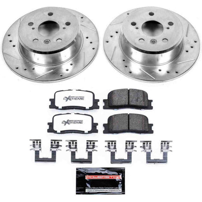 PowerStop Power Stop 01-03 Toyota Highlander Rear Z36 Truck & Tow Brake Kit K1069-36