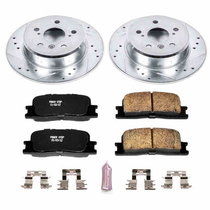 PowerStop Power Stop 01-03 Toyota Highlander Rear Z23 Evolution Sport Brake Kit K1069