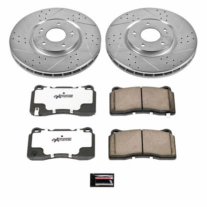 PowerStop Power Stop 03-06 Mitsubishi Lancer Front Z26 Street Warrior Brake Kit K107-26