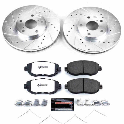 PowerStop Power Stop 93-05 Lexus GS300 Front Z26 Street Warrior Brake Kit K1077-26