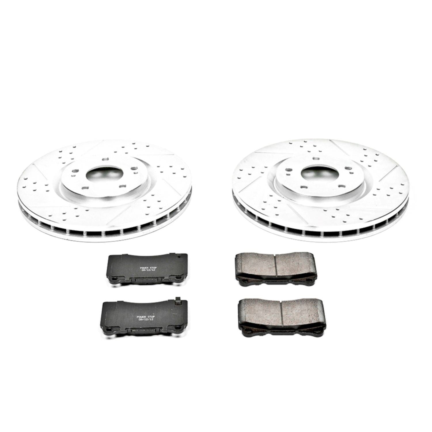 Power Stop 03-06 Mitsubishi Lancer Front Z23 Evolution Sport Brake Kit K107