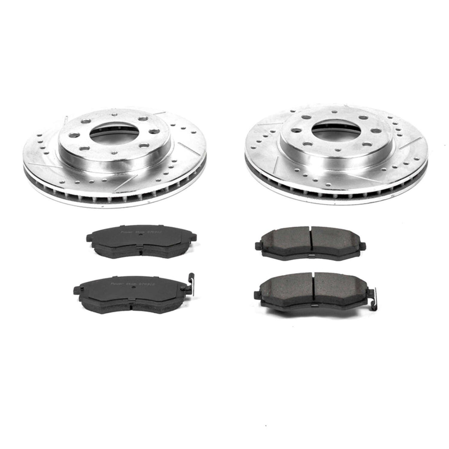 PowerStop Power Stop 98-01 Hyundai Elantra Front Z23 Evolution Sport Brake Kit K1087