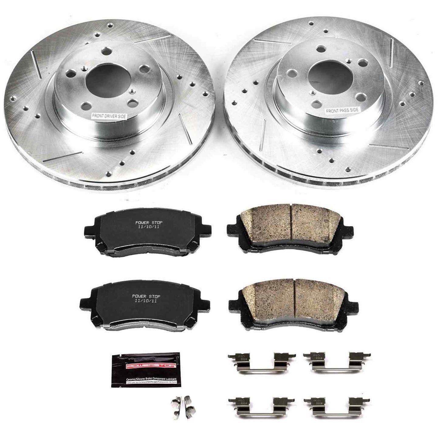 PowerStop Power Stop 98-02 Subaru Forester Front Z23 Evolution Sport Brake Kit K1120