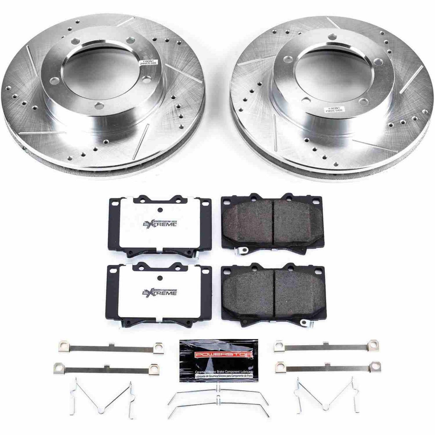 PowerStop Power Stop 98-07 Lexus LX470 Front Z36 Truck & Tow Brake Kit K1132-36