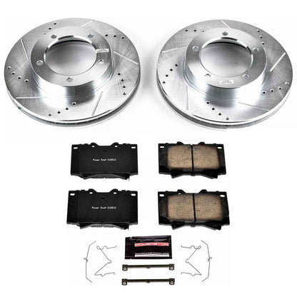 Power Stop 98-07 Lexus LX470 Front Z23 Evolution Sport Brake Kit K1132