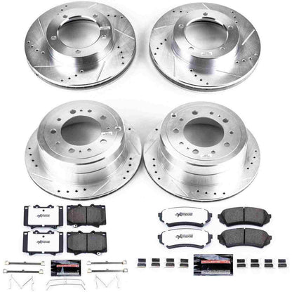 PowerStop Power Stop 98-07 Lexus LX470 Front & Rear Z36 Truck & Tow Brake Kit K1133-36