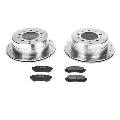 PowerStop Power Stop 98-07 Lexus LX470 Rear Z23 Evolution Sport Brake Kit K1134