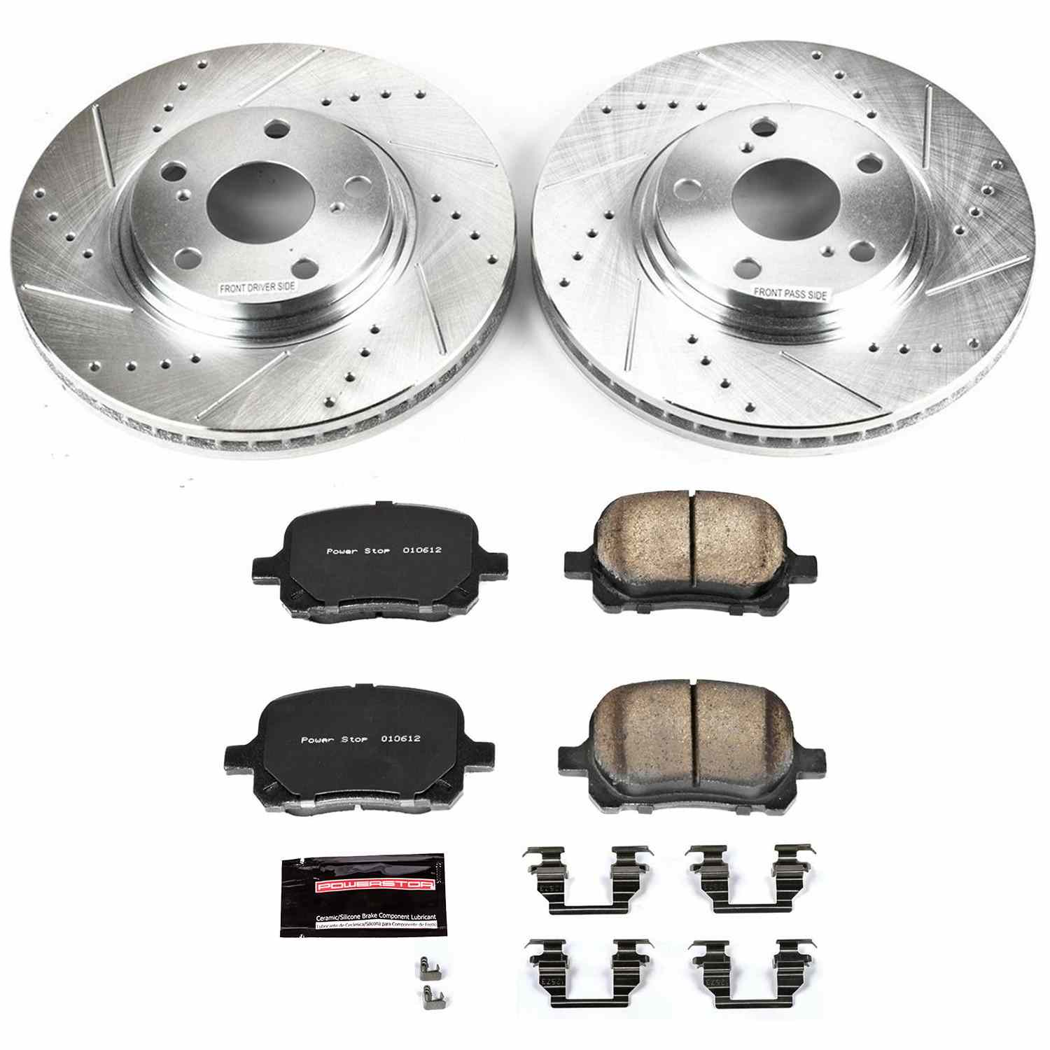 Power Stop 99-01 Lexus RX300 Front Z23 Evolution Sport Brake Kit K1135