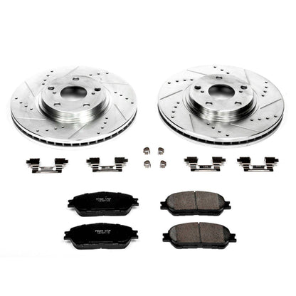 PowerStop Power Stop 04-06 Lexus ES330 Front Z23 Evolution Sport Brake Kit K1141