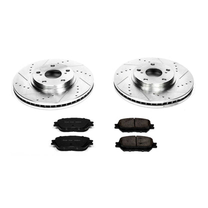 PowerStop Power Stop 02-04 Toyota Camry Front Z23 Evolution Sport Brake Kit K1143