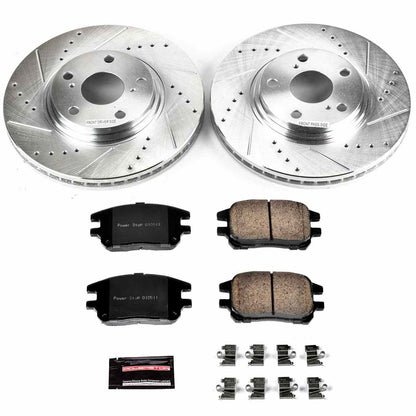 PowerStop Power Stop 02-03 Lexus RX300 Front Z23 Evolution Sport Brake Kit K1146