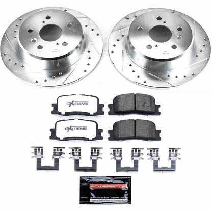 PowerStop Power Stop 01-03 Toyota Highlander Rear Z36 Truck & Tow Brake Kit K1148-36