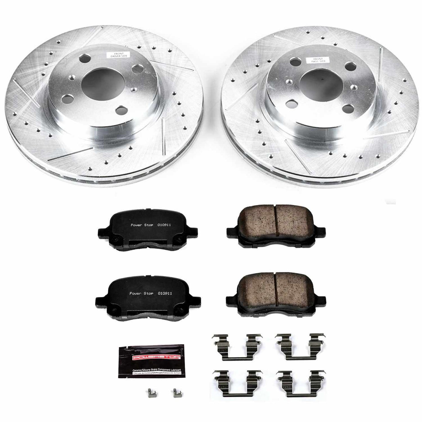 Power Stop 98-02 Chevrolet Prizm Front Z23 Evolution Sport Brake Kit K1152