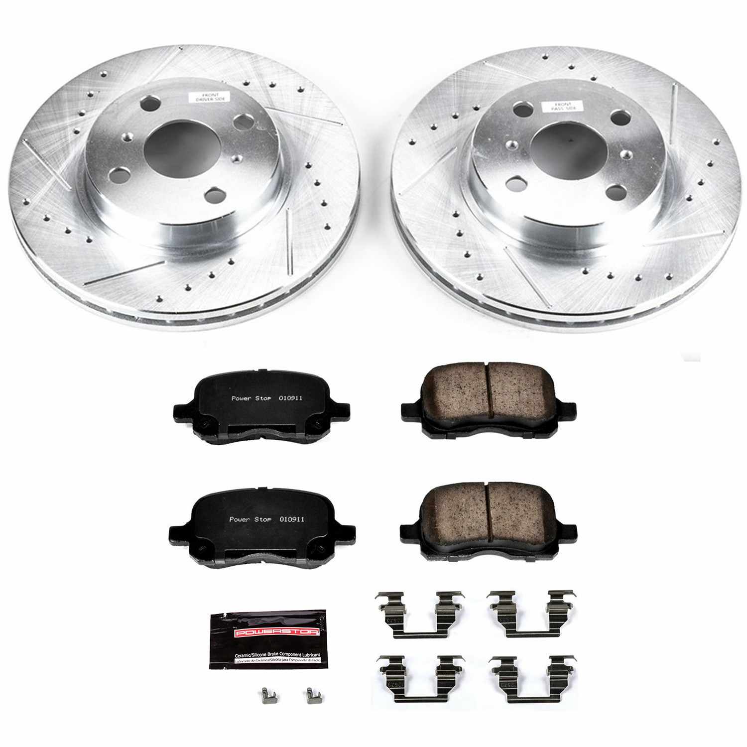 Power Stop 98-02 Chevrolet Prizm Front Z23 Evolution Sport Brake Kit K1152