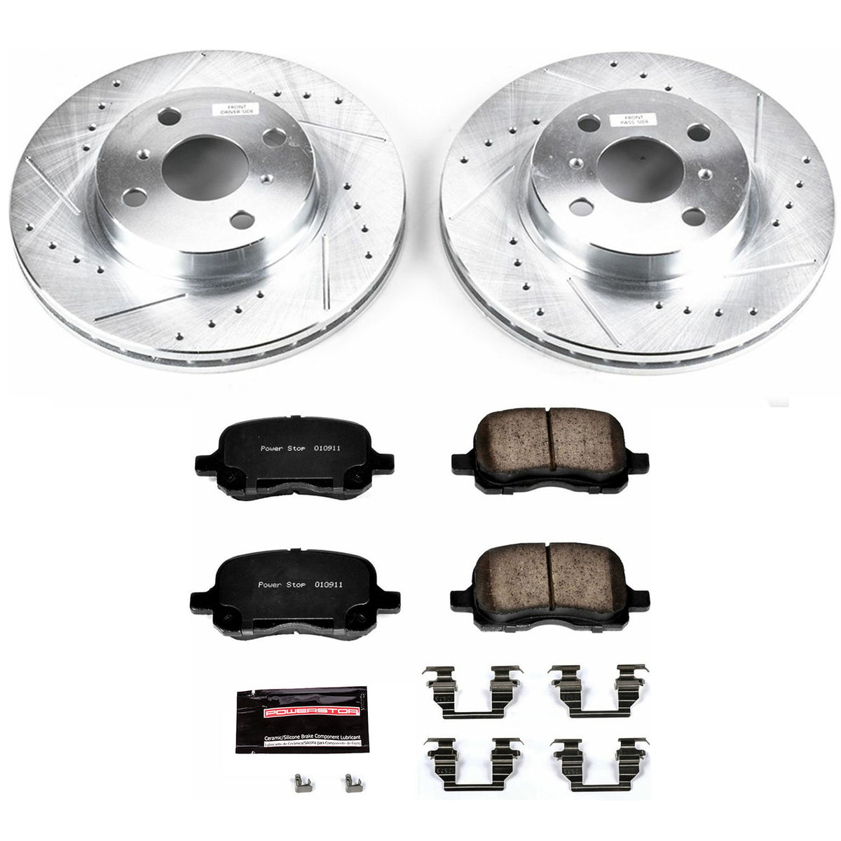 Power Stop 98-02 Chevrolet Prizm Front Z23 Evolution Sport Brake Kit K1152
