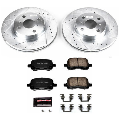 Power Stop 98-02 Chevrolet Prizm Front Z23 Evolution Sport Brake Kit K1152